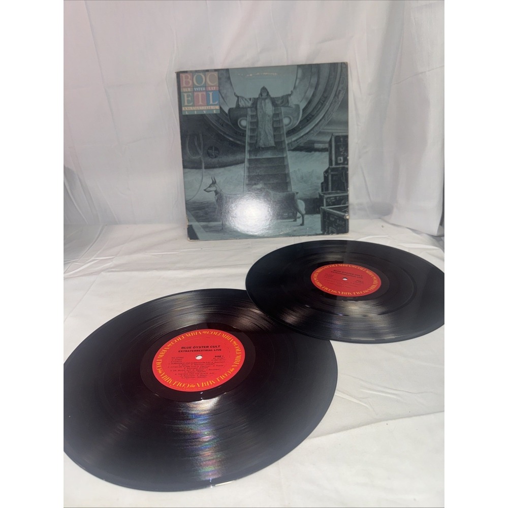 BLUE OYSTER CULT, Extraterrestrial Live, Double LP,  Columbia KG 37946, 1982